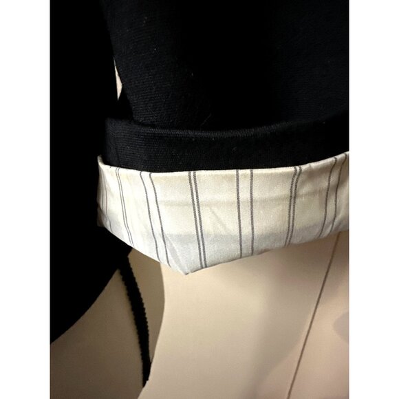 Elegant Minimalist Trina Turk Black Mott Fitted Jacket Size 2 Party Chic Office - Picture 5 of 12